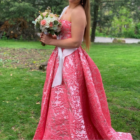 SHERRI HILL PROM LING DRESS - Picture 1 of 6